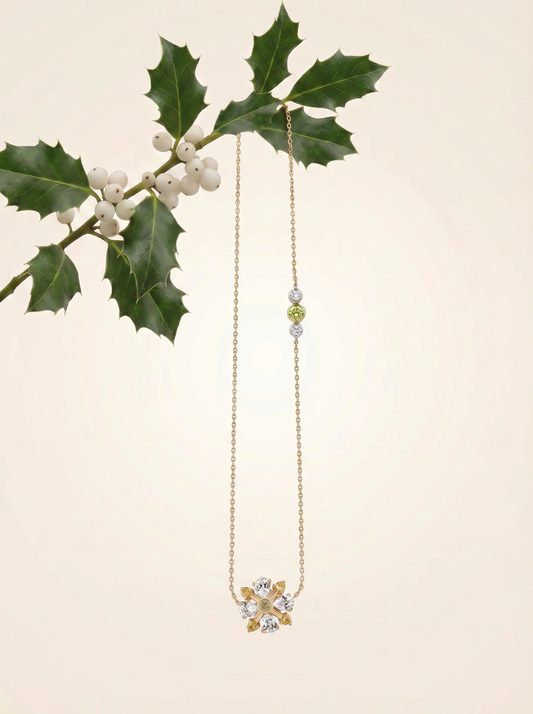 Holly Flower Pendant