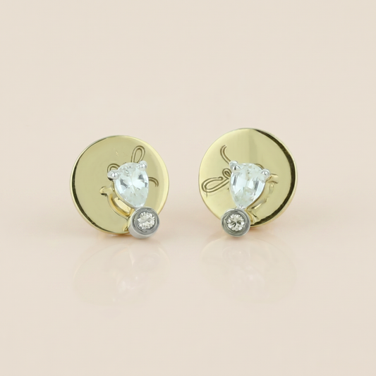 Petal & Heart Hope Earrings