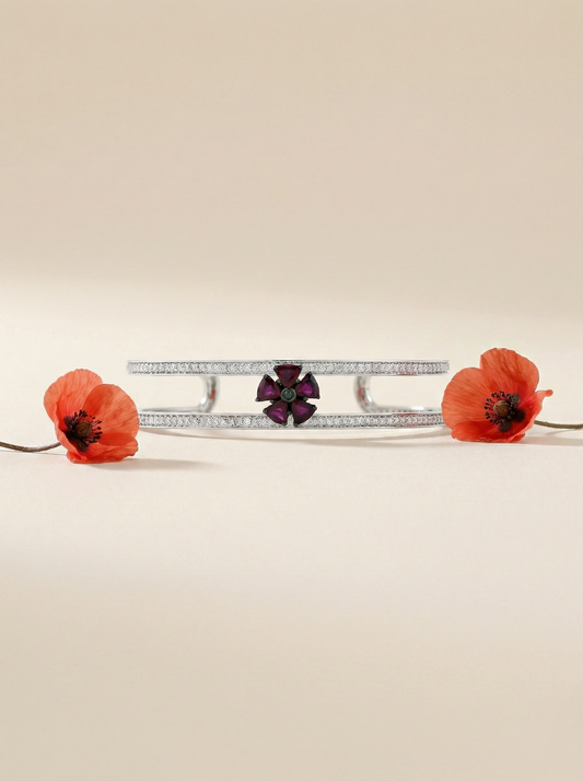 Poppies Signature diamond bracelet