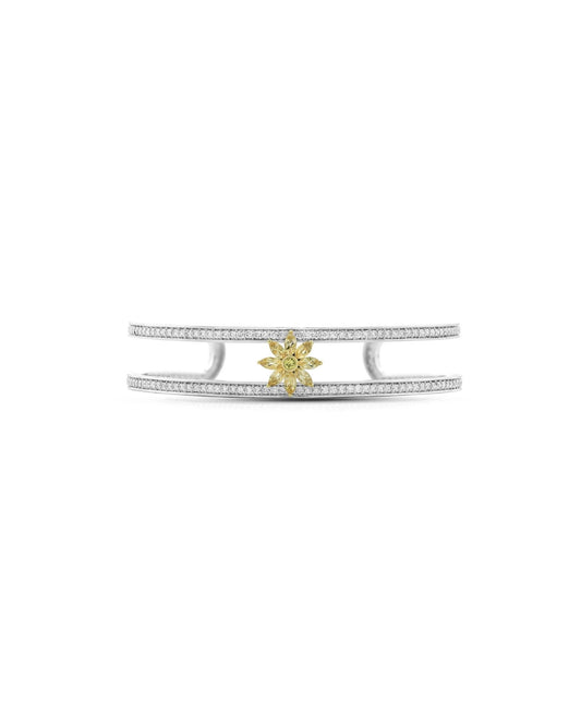 Chrysanthemum Signature diamond bracelet