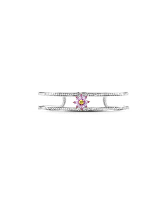 Water Lily Signature diamond bracelet