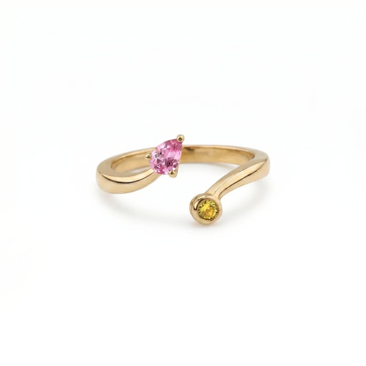 Cosmos Petal Ring