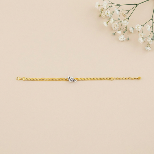 Eternal Love Thick Chain Bracelet