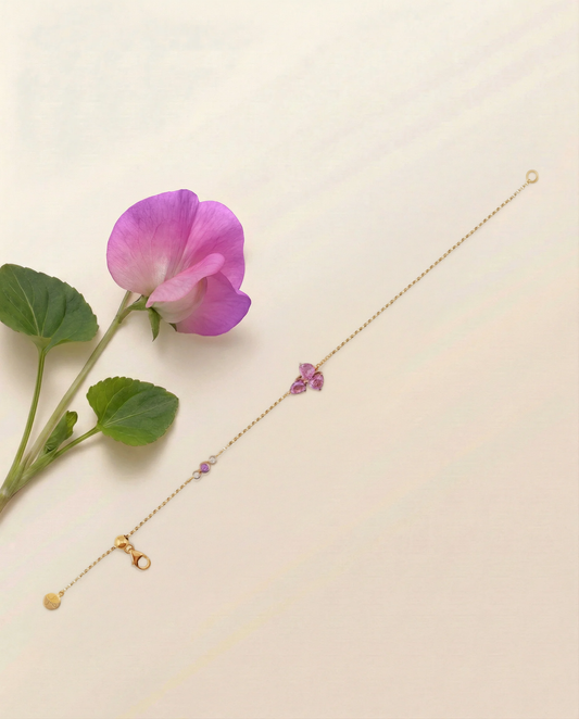Sweet Pea Soft Bracelet