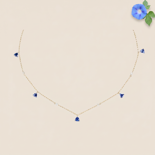 September's Romance Petal Pendant