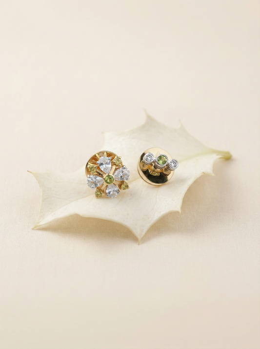 Holly Flower Earrings