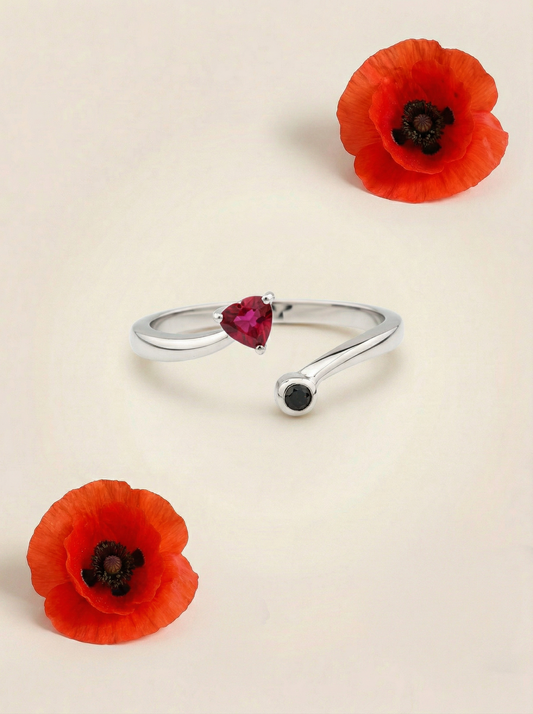 Poppies Petal Ring
