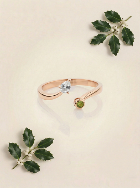 Holly Petal Ring